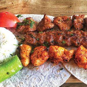 Combination Kebab